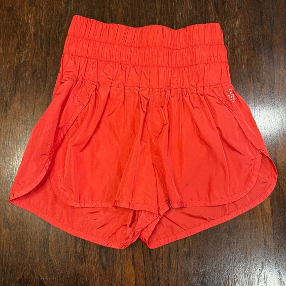 Free People Movement The Way Home Run Shorts Size XS Smocked High-Rise Running - Picture 2 of 15